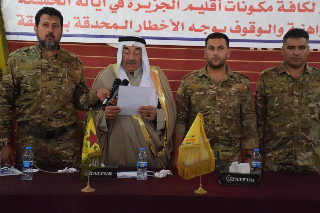 Clanes kurdos y árabes: apoyamos firmemente a las SDF y enfrentamos la sedición