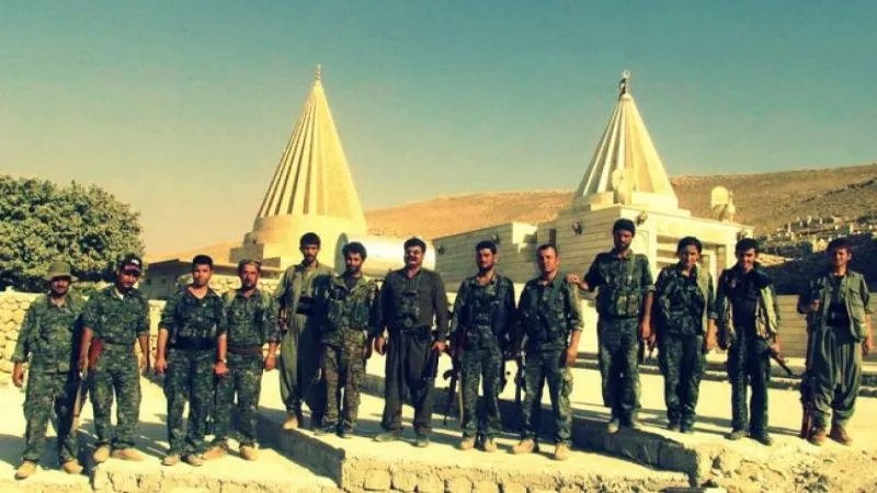 Lo que sucedió el 4 de agosto de 2014 ... Las unidades de YPG llegan a Şingal