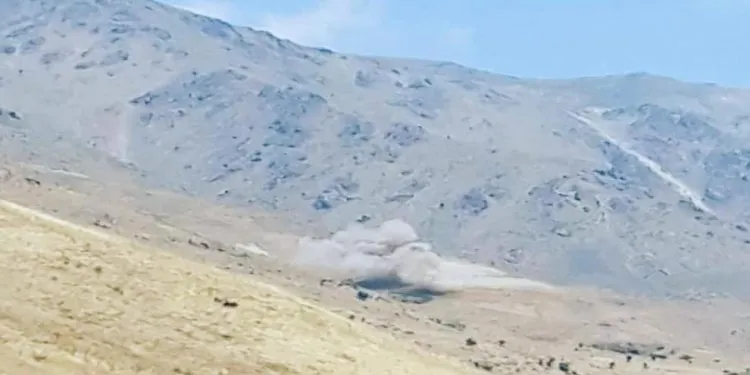 Las fuerzas iraníes están bombardeando las áreas del sur de Kurdistán