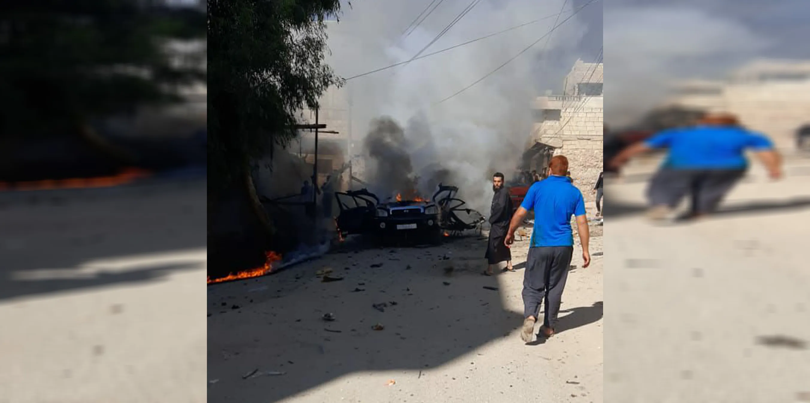 Explosión de coche en Afrin