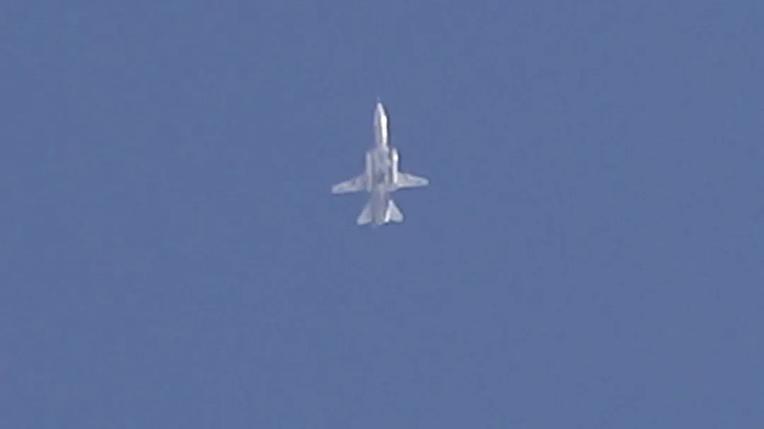 Avión de guerra ruso sobrevuela Shahba y Afrin