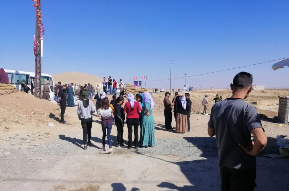 ​​​​​​​Una vez más, los yazidis impiden que las fuerzas del PDK entren en Shengal