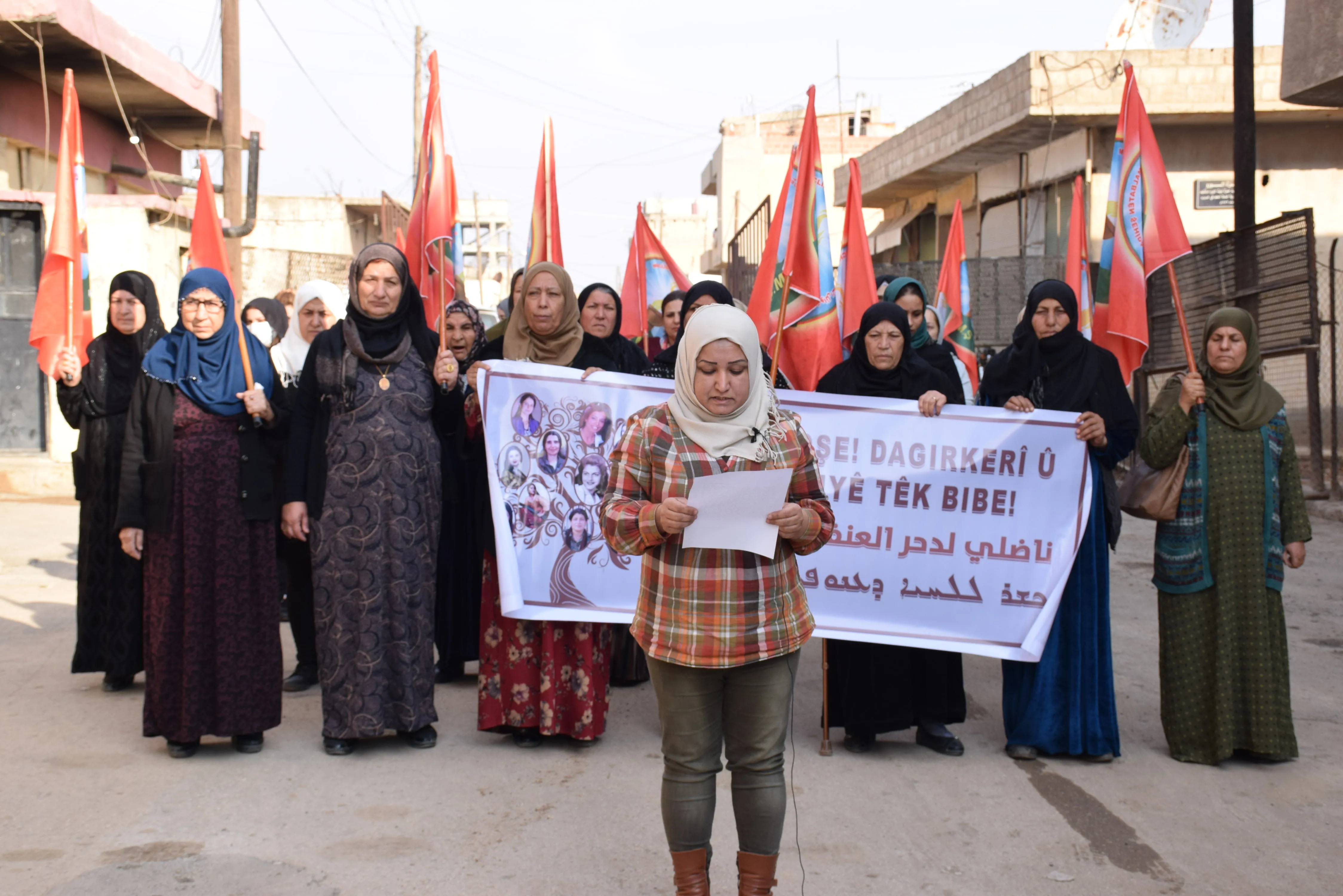 "Los crímenes de Turquía contra las mujeres en los territorios ocupados son horríficos"