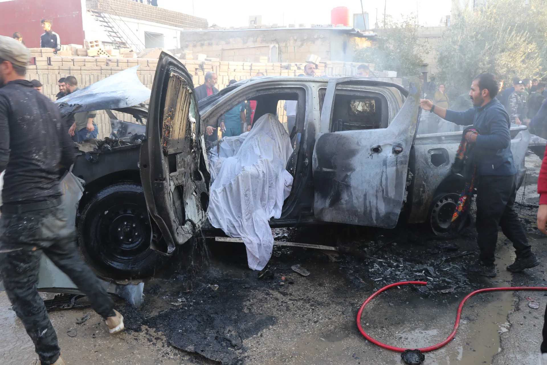 ​​​​​​​Un dron turco ataca un automóvil en Qamishlo
