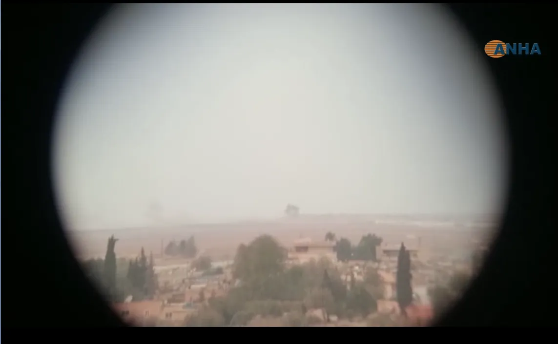 La ocupación turca bombardea la aldea de Dardara