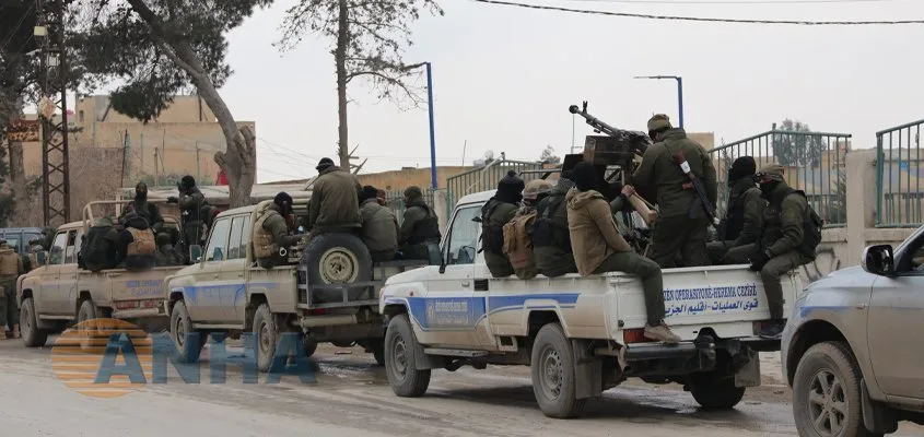 Continúa la operación de barrido en la ciudad de al-Hasakah
