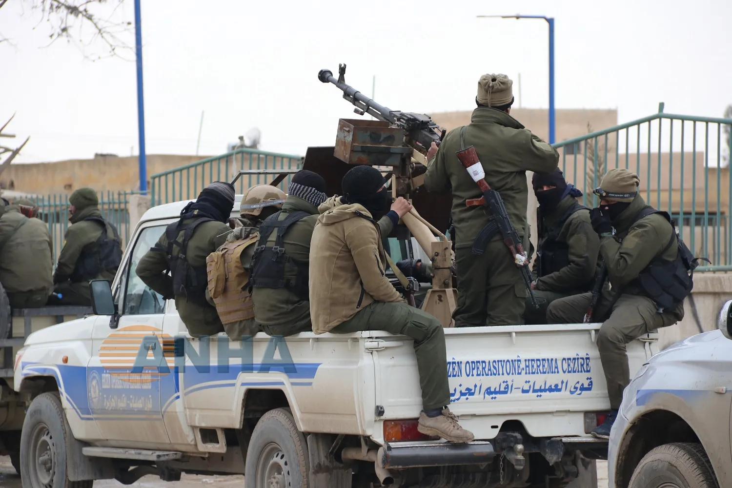 Continúa la operación de barrido en la ciudad de al-Hasakah