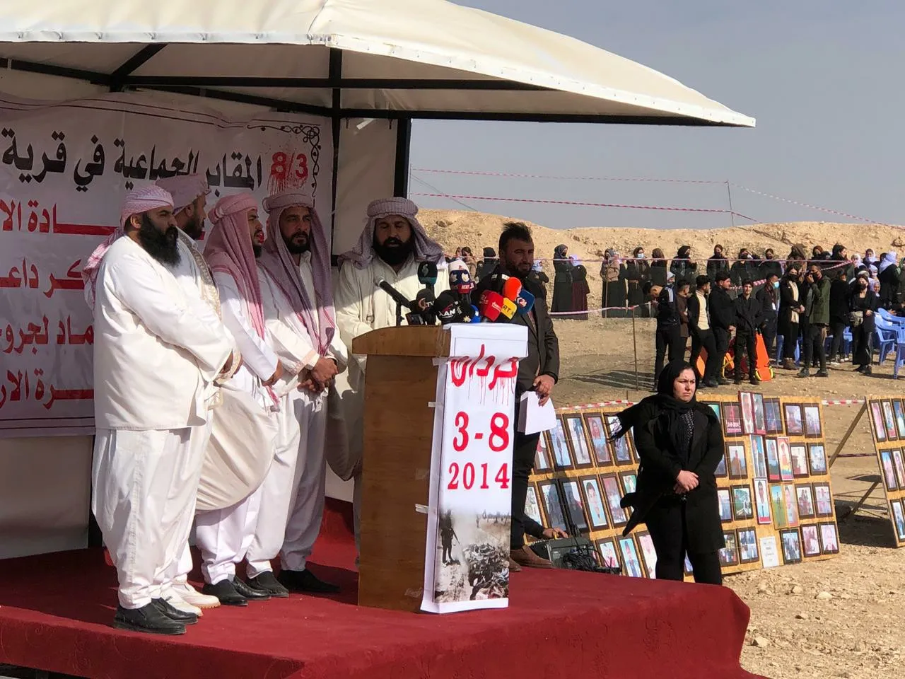Abren 7 fosas comunes de víctimas de ISIS en Shingal