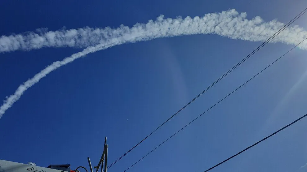 Avión de combate desconocido sobrevuelan el campo de refugiados  Rustam Judy