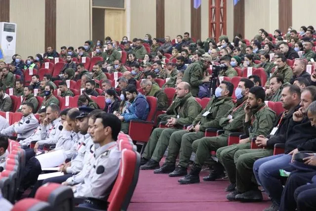 Las Fuerzas de Seguridad Internas del noreste de Siria celebran su tercera conferencia