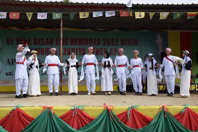 ​​​​​​​Las celebraciones de Newroz acaban en la mayoría del noreste de Siria