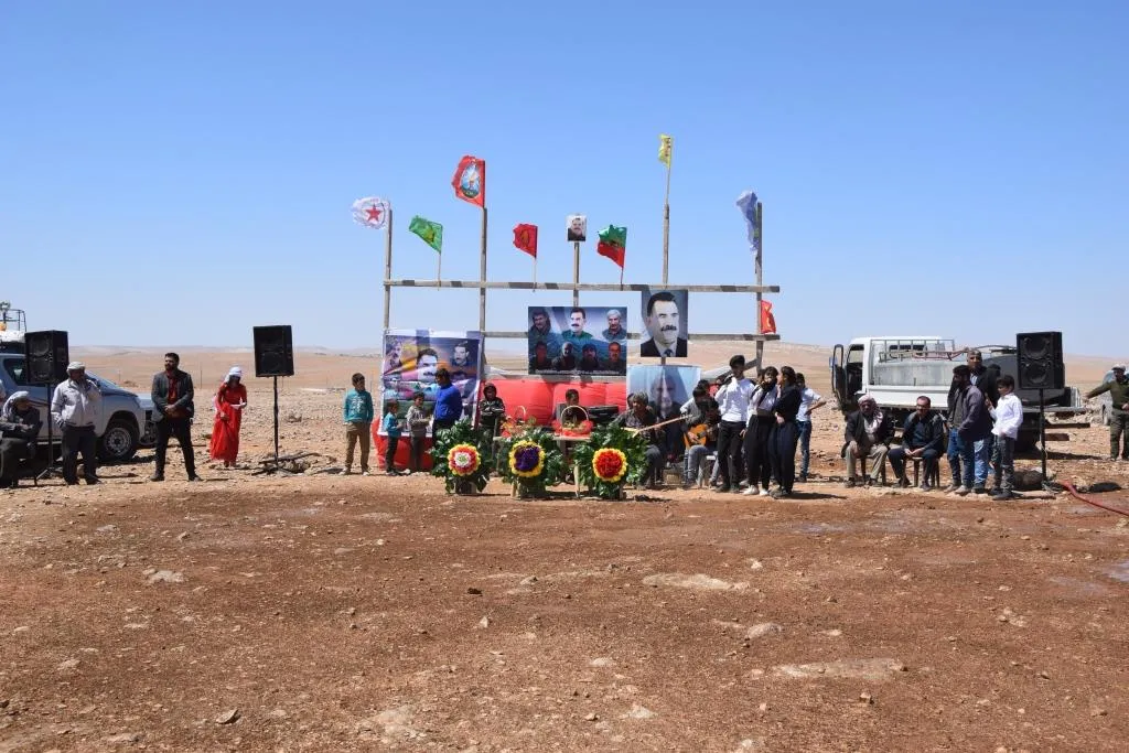 Yezidis del norte y este de Siria celebran el Año Nuevo Yazidi (Miércoles Rojo)