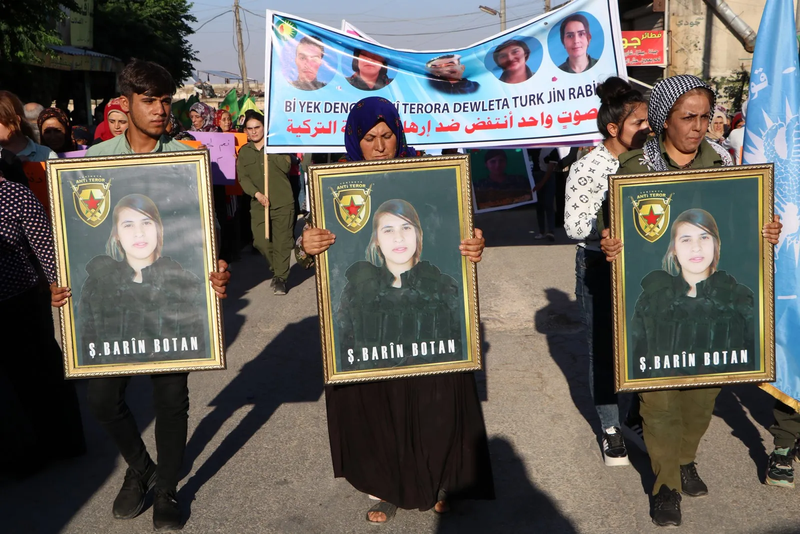 Los habitantes de la región de Afrin denuncian los ataques de la ocupación turca contra las mujeres
