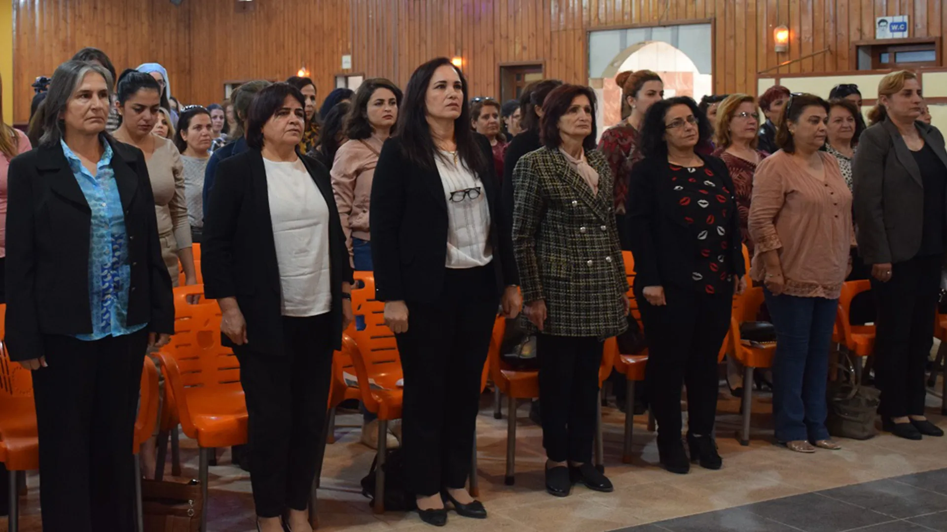 ​​​​​​​Empieza la cuarta conferencia de la Unión de Mujeres Sirias
