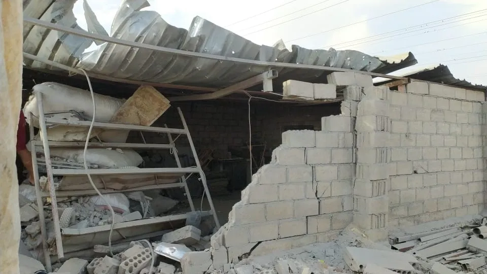 El ejército turco bombardea un almacén en la ciudad de Qamishlo