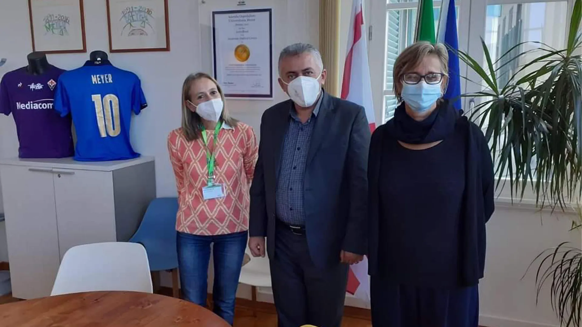 ​​​​​​​Delegación del Departamento de Salud de la Administración Autónoma visita Italia