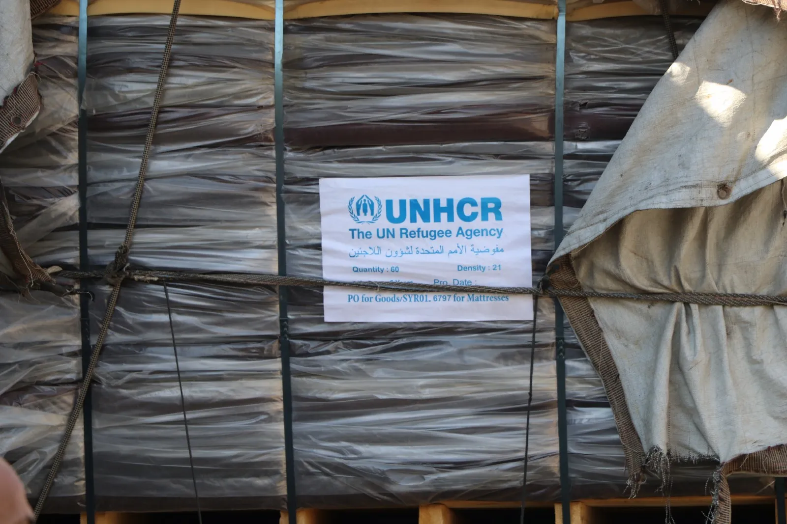 El convoy de ayuda internacional entra en los barrios de Sheikh Maqsoud y Ashrafieh