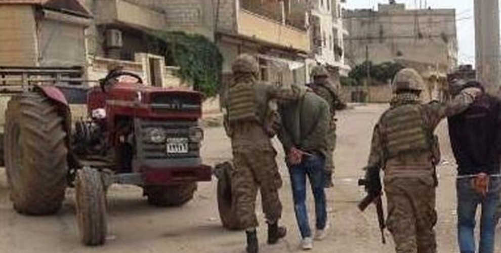 ​​​​​​​Mercenarios de la ocupación turca secuestran a 2 ciudadanos de Sherawa del Afrin ocupado