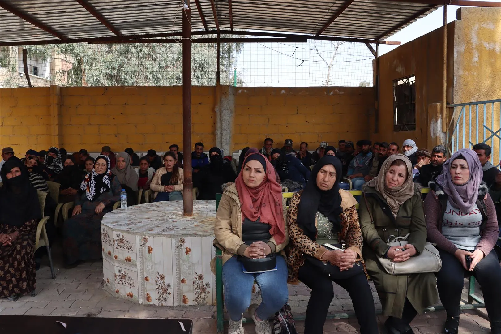Manifestación de mujeres en Hasakah