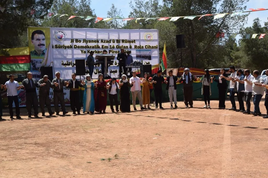 Comienzan los preparativos para la celebración del 1 de mayo en Kobanê