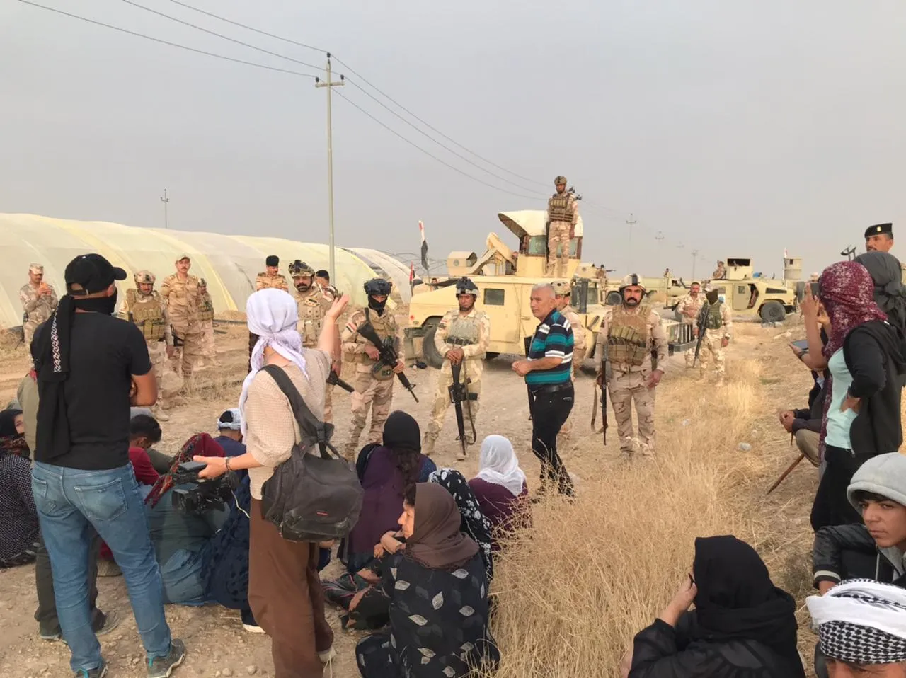 El ejército iraquí intensifica sus movimientos en Makhmour