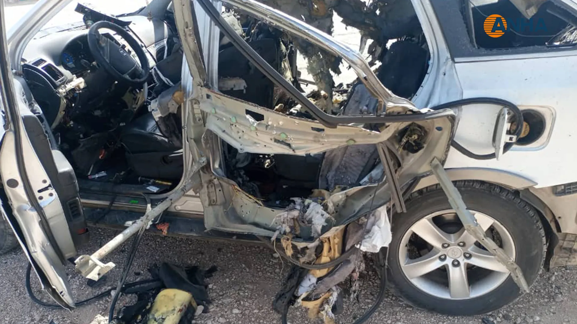 ​​​​​​​Targeting car south of Kobani