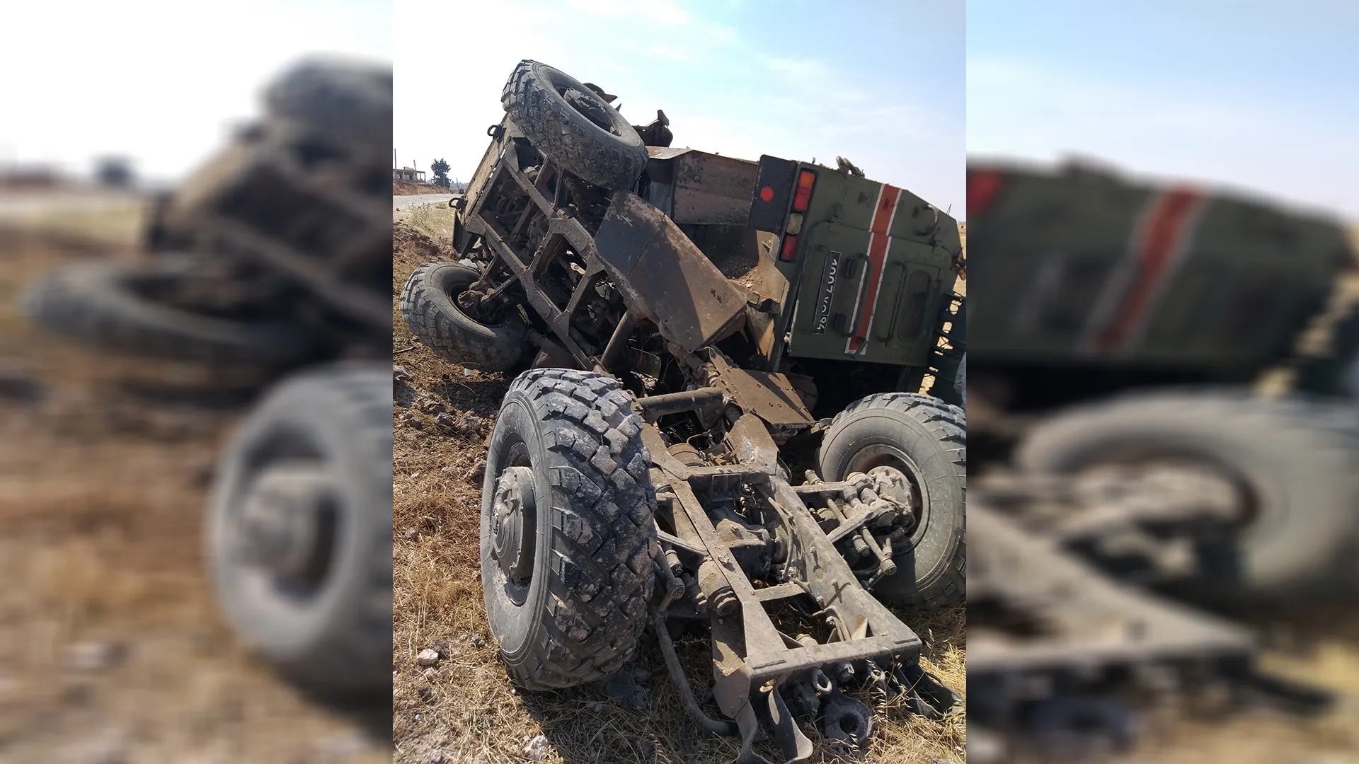 ​​​​​​​Atacan un vehículo militar ruso en Shahba