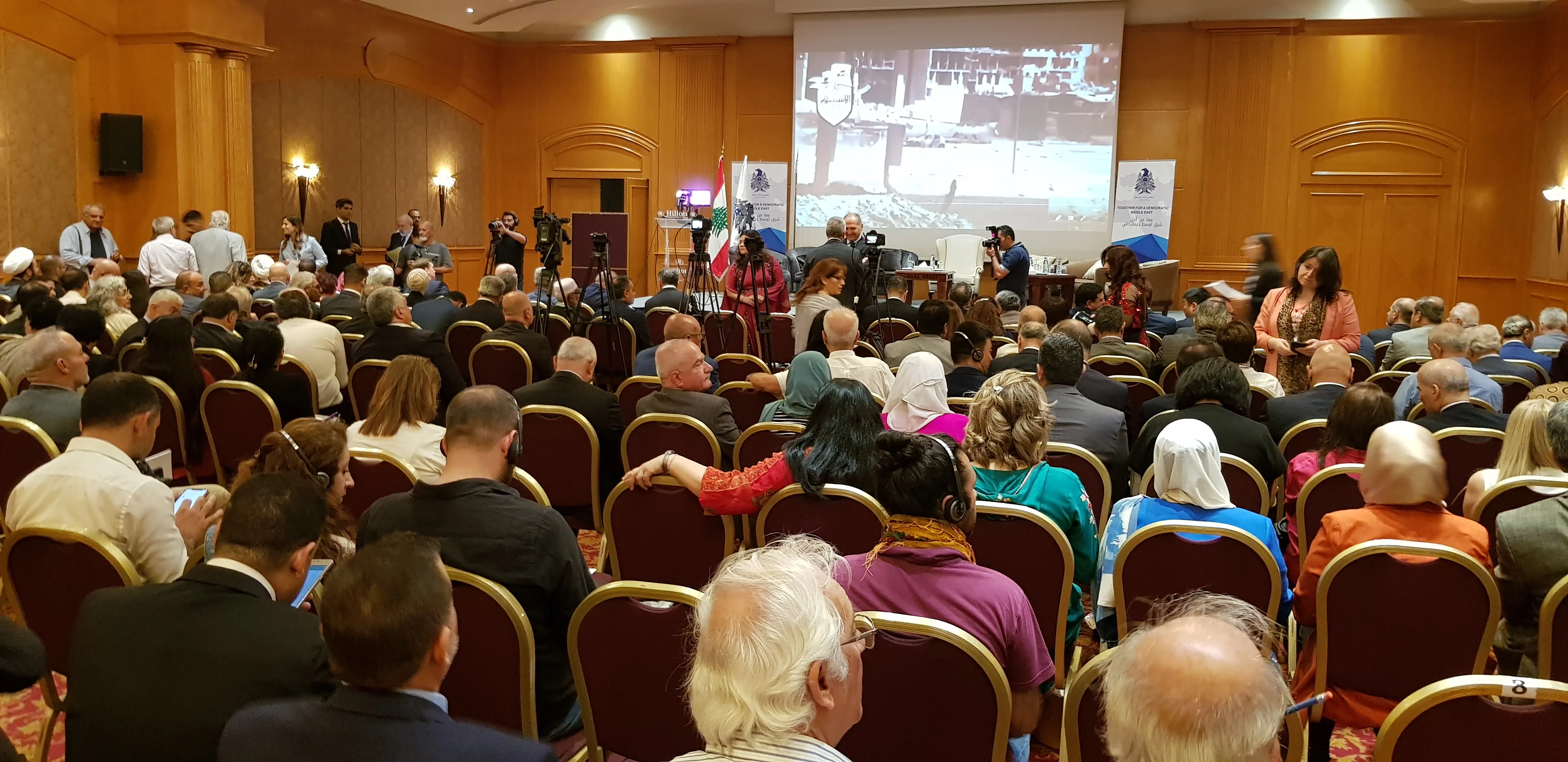 Comienza el foro "Juntos por un Medio Oriente Democrático - Camino a la Paz"