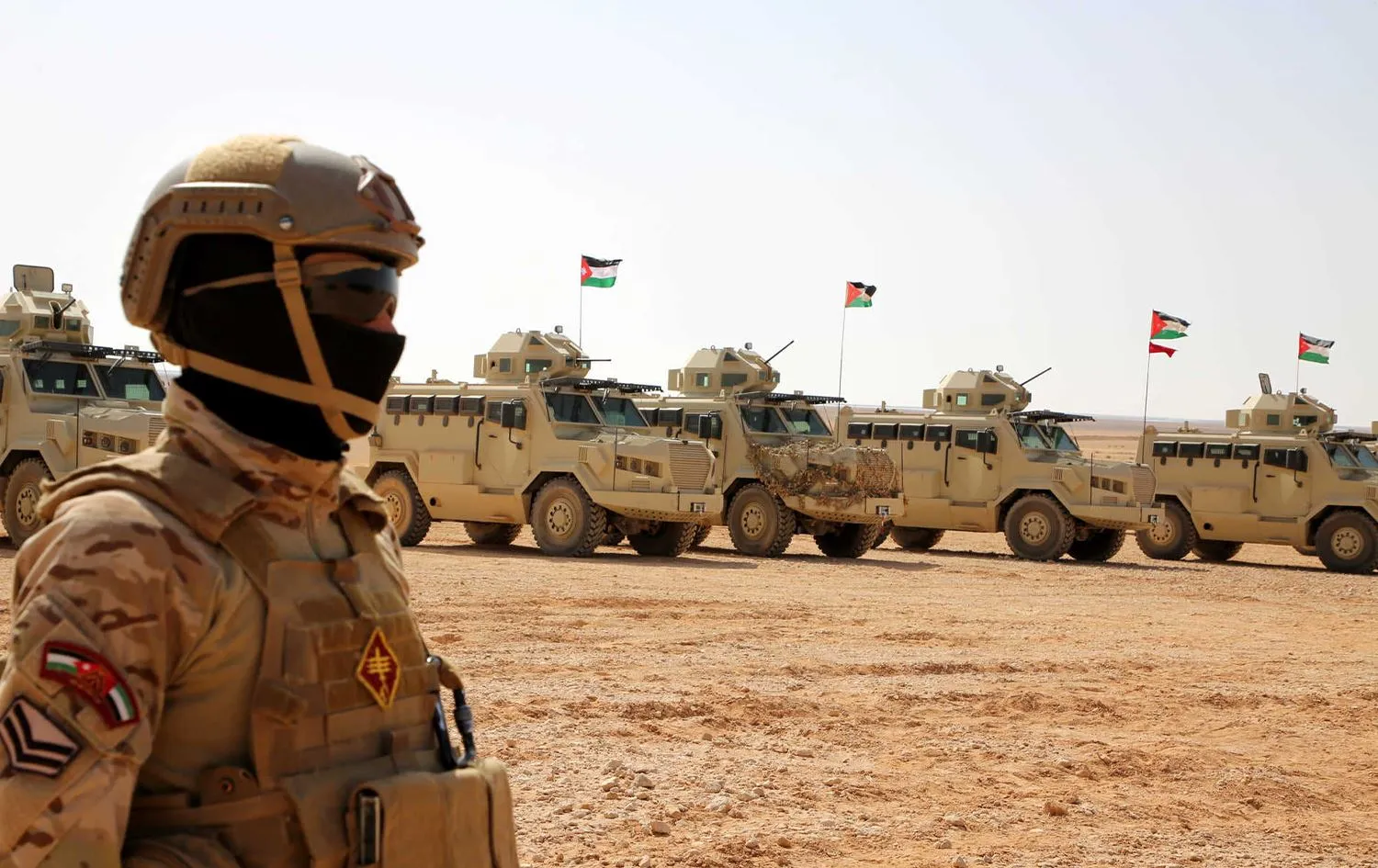 ​​​​​​​Jordania anuncia el derribo de un dron cargado con armas procedente de Siria
