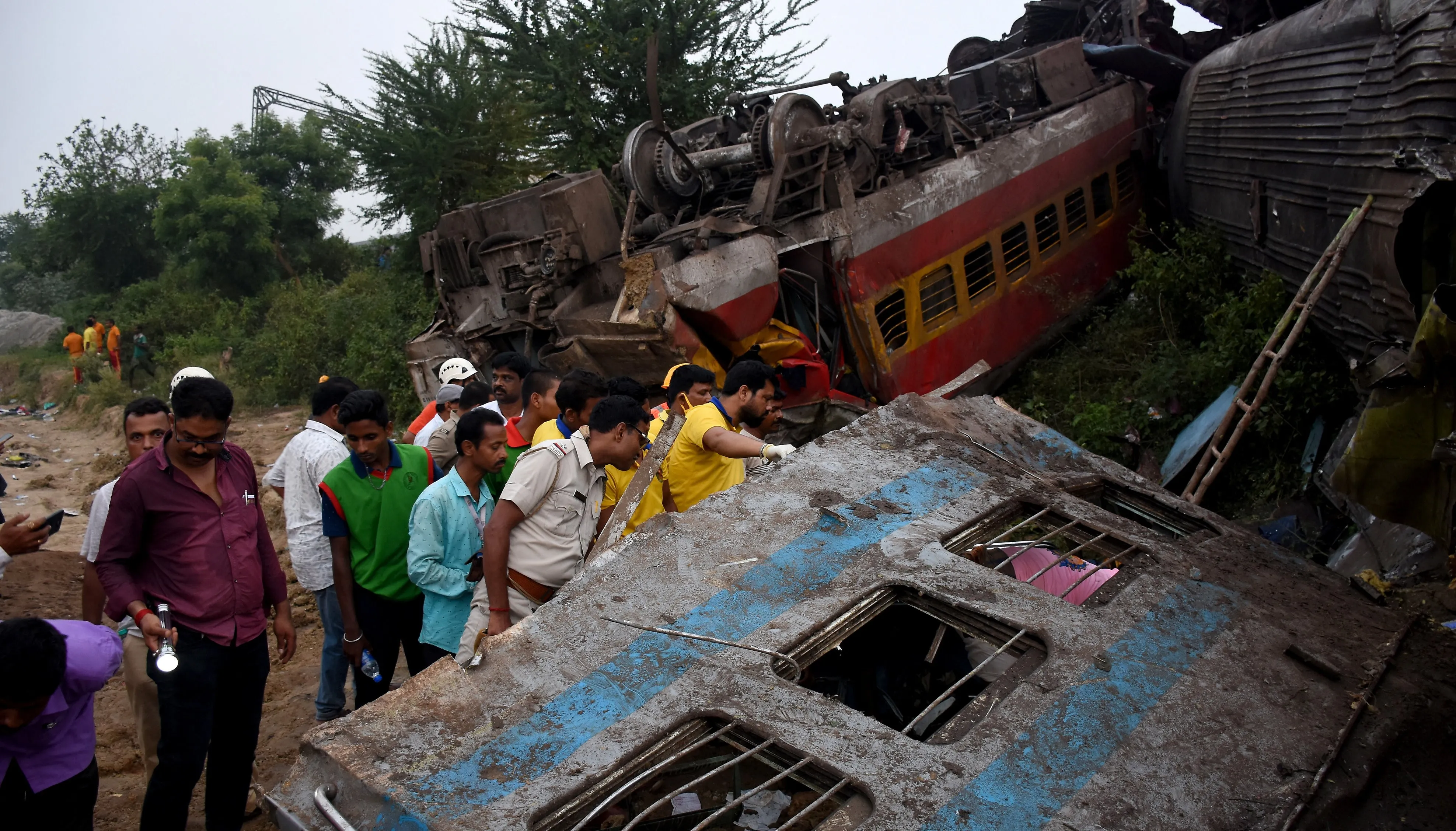 Accidente de tren en India: 288 muertos