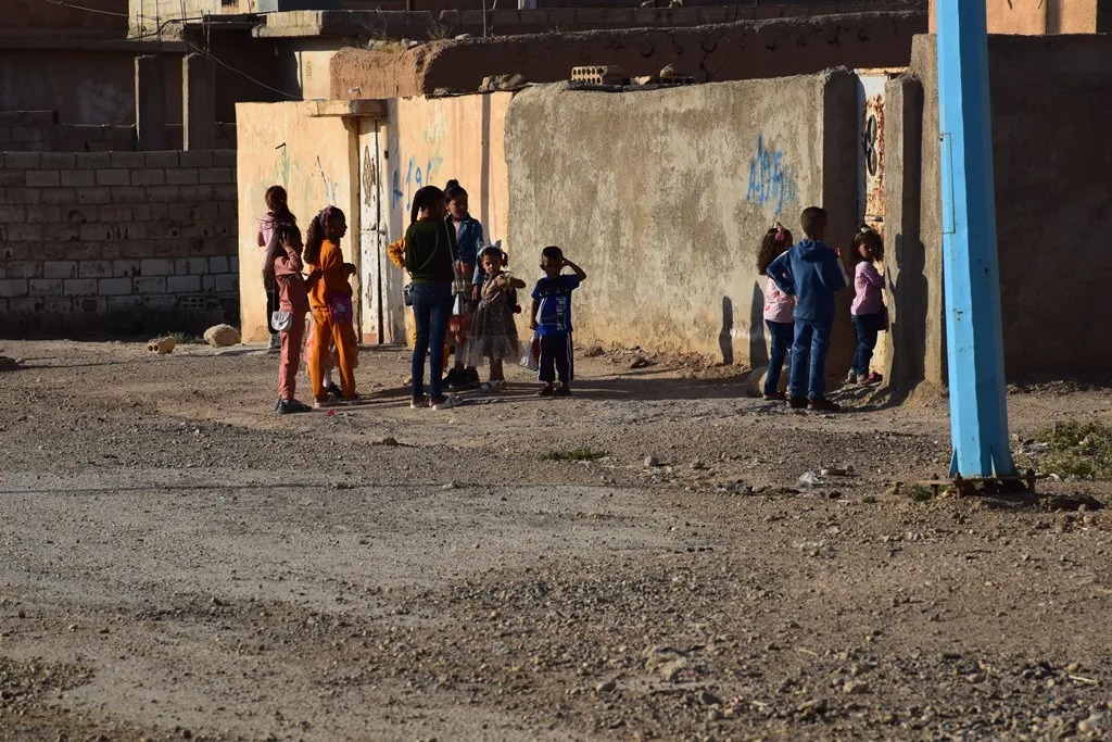 Niños celebran Eid al-Adha