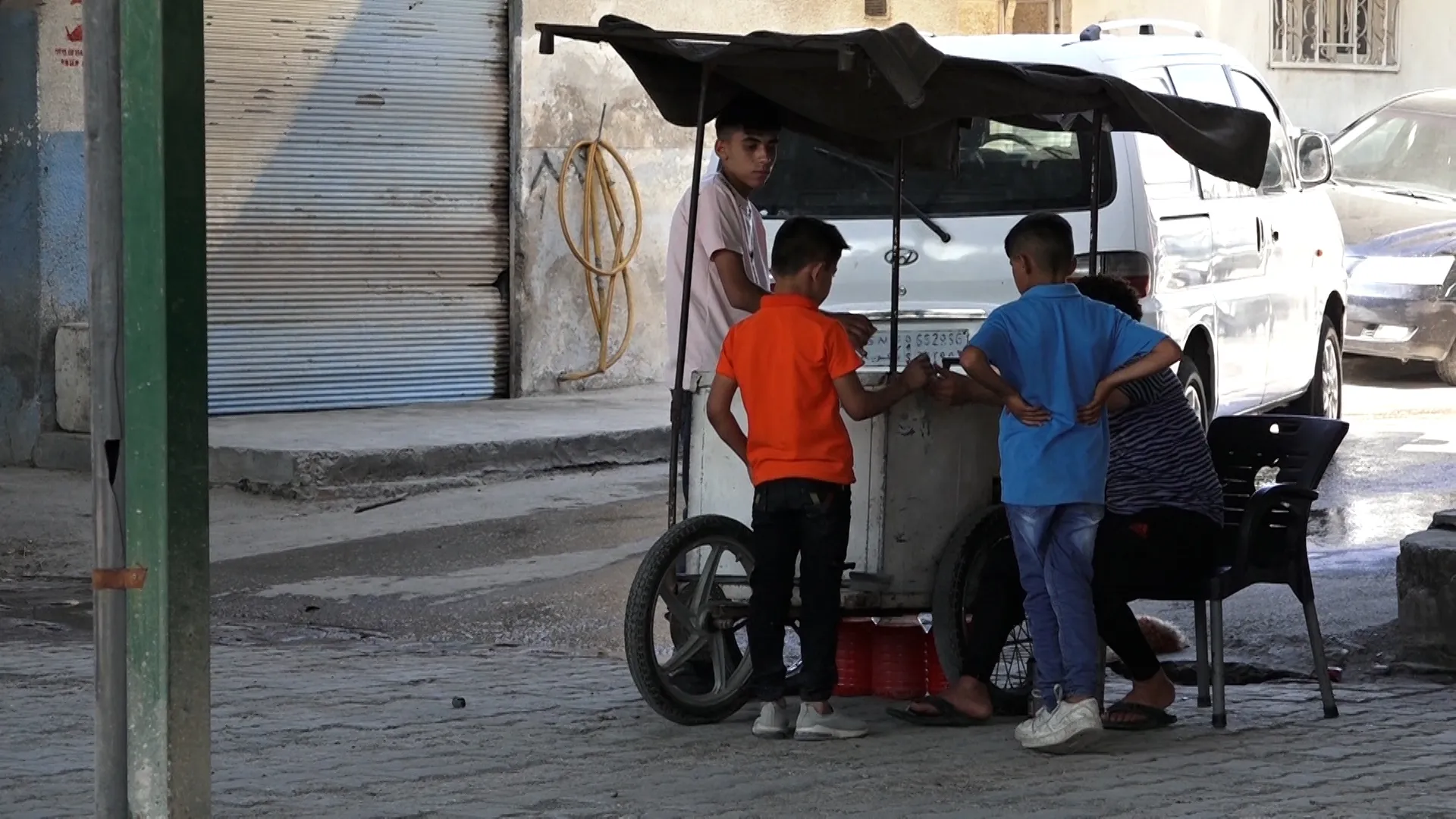 Niños celebran Eid al-Adha