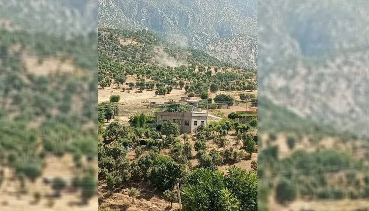 Aviones de ocupación turcos bombardean un pueblo en Dohuk
