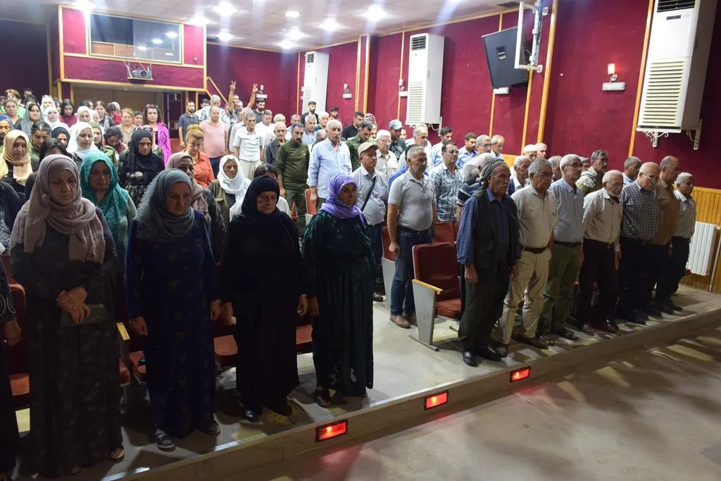 ​​​​​​​Pueblo de Qamishlo y Kobani recuerdan a los mártires del 14 de julio