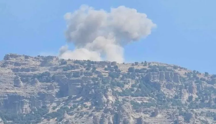 El ejército turco bombardea las montañas de Biradostê