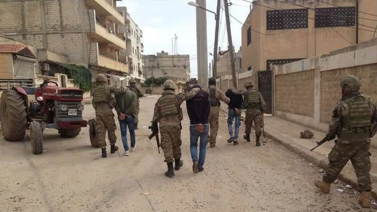 Mercenarios de la ocupación turca secuestran a 16 ciudadanos en Afrin ocupado