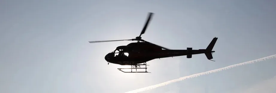 Helicóptero se estrella en Kurdistán del Sur