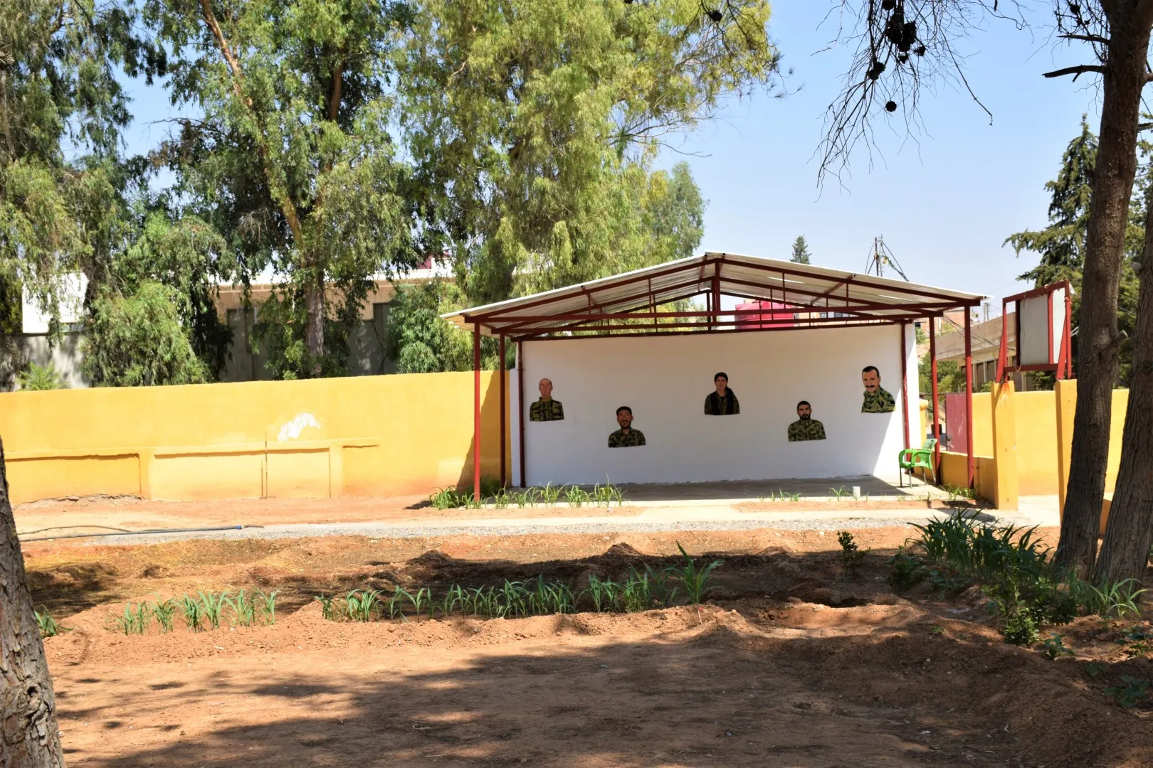 El consejo militar de Til Temir construye un parque