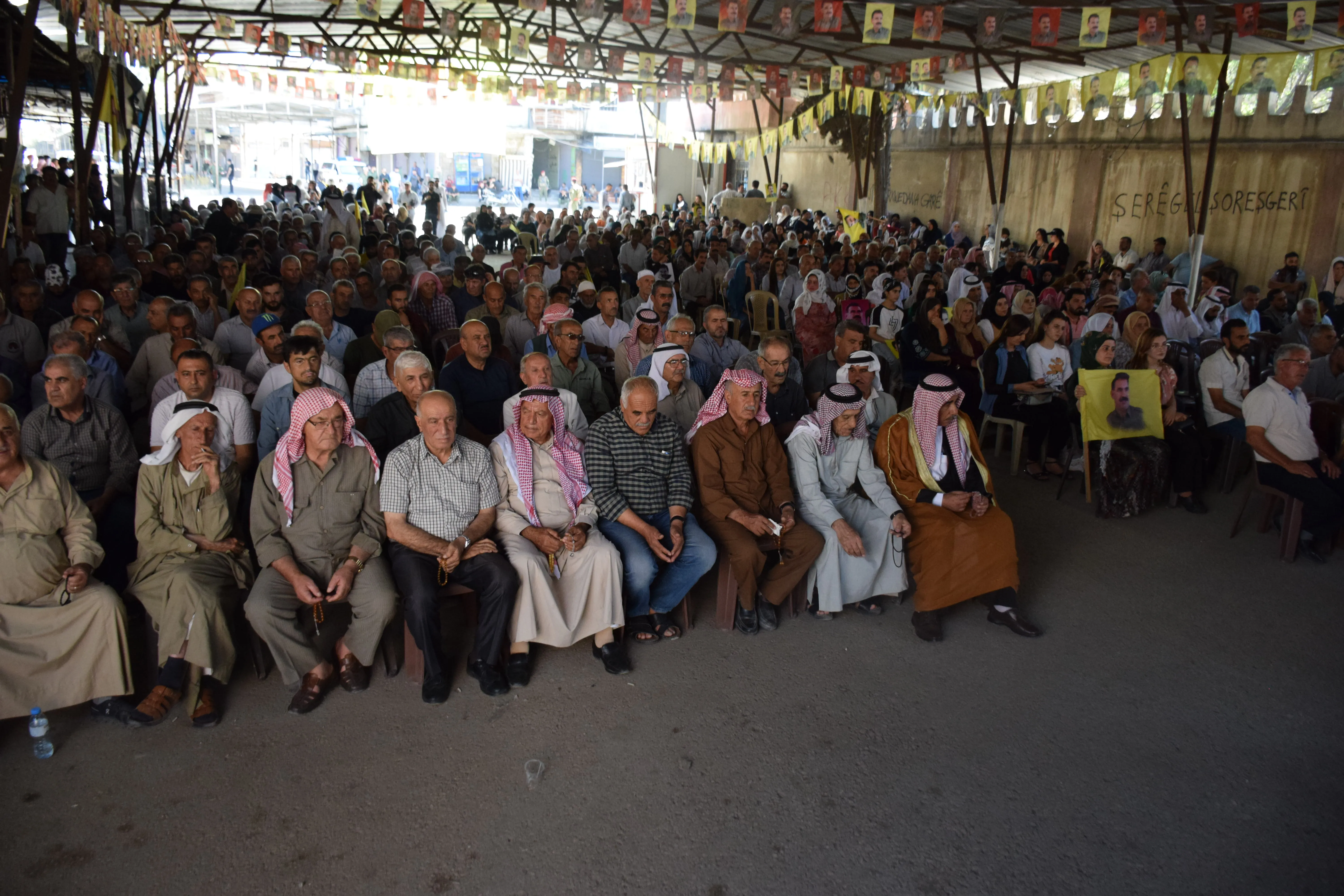 ​​​​​​​El pueblo de Jazira protesta contra el aislamiento y la ocupación