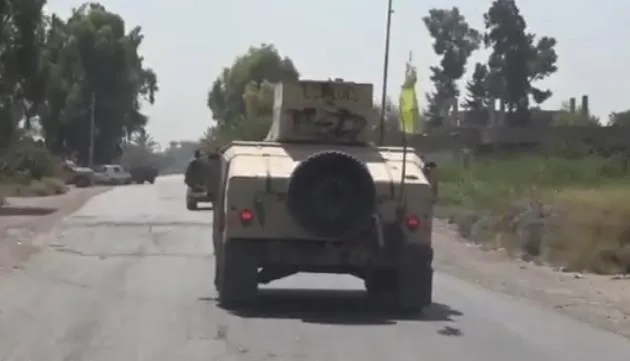Escenas de la localidad de Hawaij en Dhiban, después de anunciar la operación de “Mejora de la seguridad”