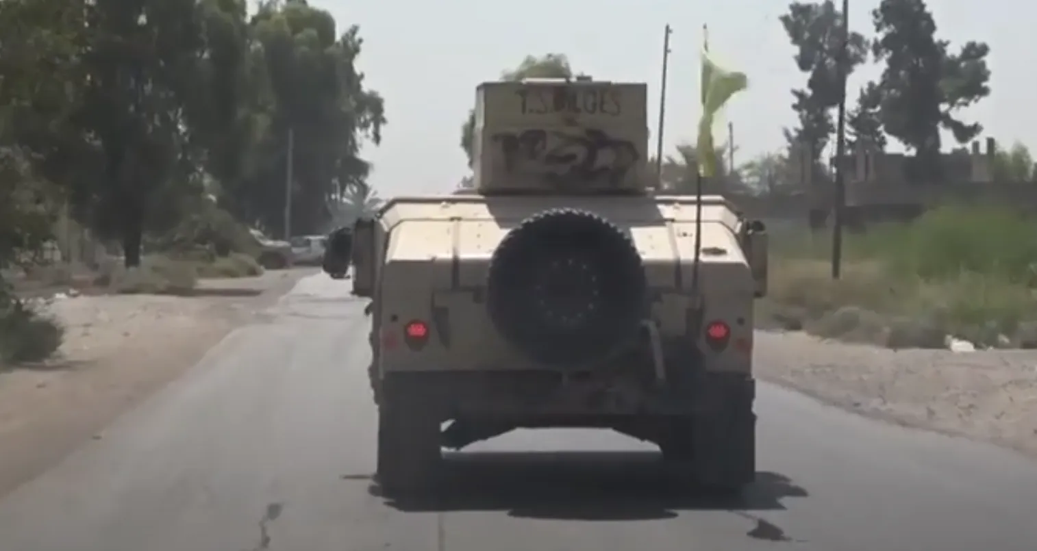 Escenas de la localidad de Hawaij en Dhiban, después de anunciar la operación de “Mejora de la seguridad”