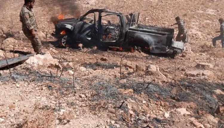 Un dron turco bombardea un coche en Shingal