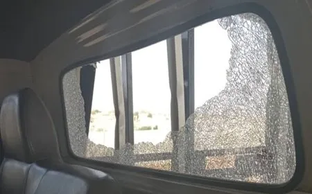 Un dron ataca un coche en Sharawa