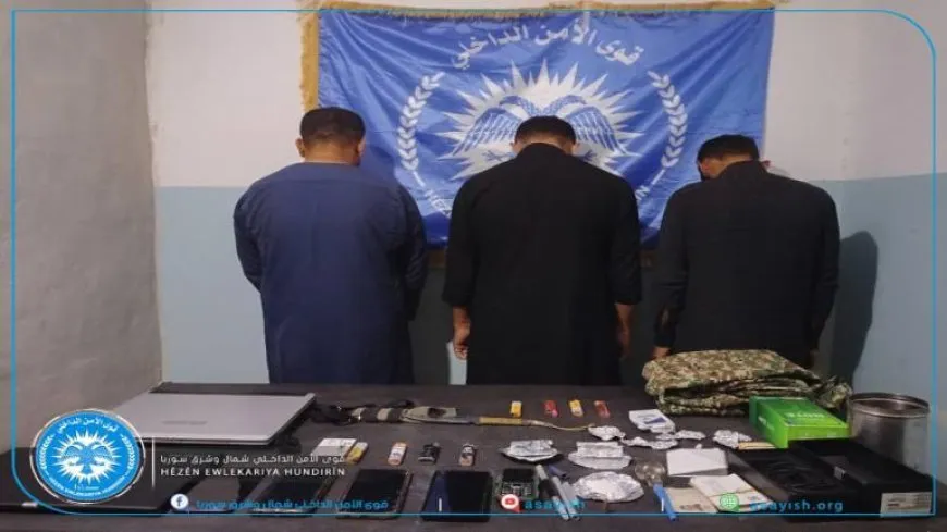 Las Fuerzas de Seguridad Interna del Norte y Este de Siria arrestan a 5 personas