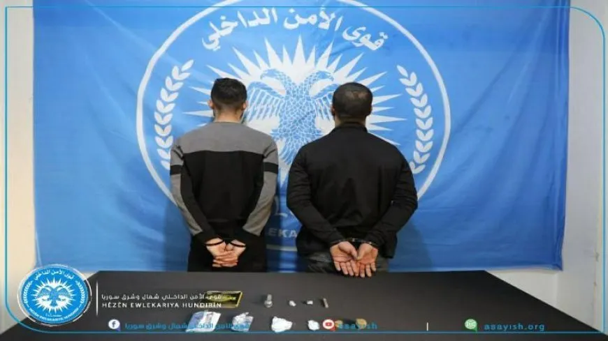 2 narcotraficantes son arrestados en Qamişlo