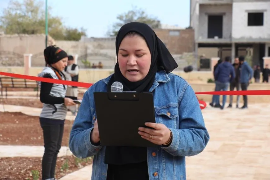 La Administración Civil Democrática de Manbij abre un parque