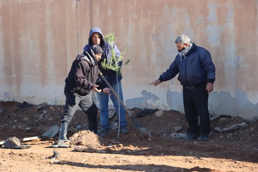 1200 árboles plantados en Qamishlo