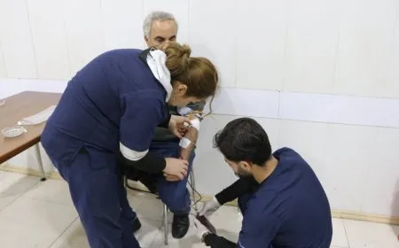 Personas responden al llamado y se dirigen a hospitales para donación de sangre