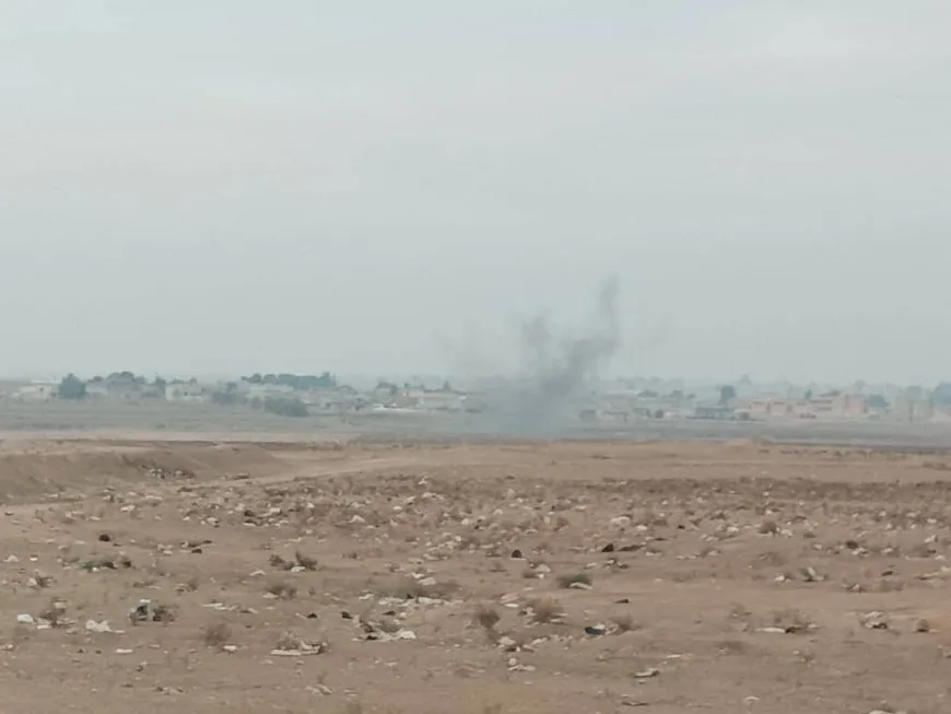 Caen dos proyectiles en Shaddadi