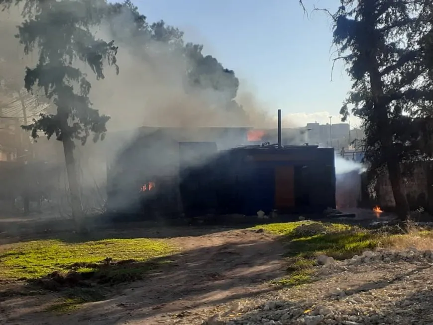 Un tanque de diésel se incendia en Manbij: dos ciudadanos resultan heridos